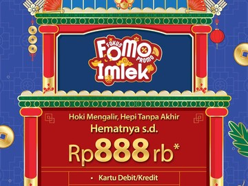 Imlek Lebih Hoki! Rayakan dengan Diskon & Cashback Gede dari Bank Mandiri