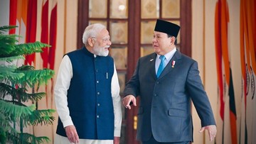 Kala Prabowo Ucapkan Terima Kasih ke PM India Atas Dukungan Gabung BRICS