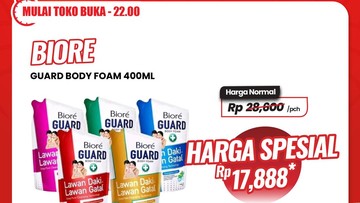 Buruan ke Transmart Full Day Sale, Beli Sabun Mandi Murah Banget!