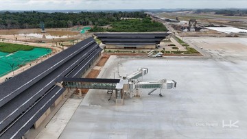 Bandara VVIP IKN Ditargetkan Rampung Bulan Depan