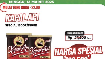 Beli Kopi di Transmart Full Day Sale Pasti Lebih Murah, Tunggu Apa Lagi!