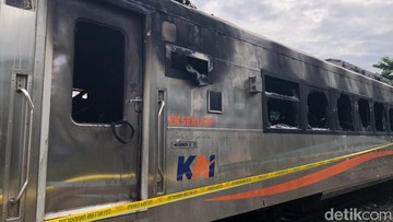 Kereta Cadangan Terbakar di Stasiun Yogyakarta, Operasional Dijamin Normal