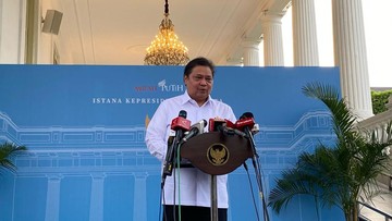 Usai Tepis Kabar Mundur, Airlangga Lapor 4 Hal Ini ke Prabowo