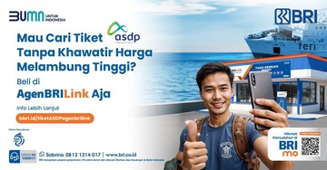 Beli Tiket Kapal ASDP di AgenBRILink, Tanpa Ribet dan Antre