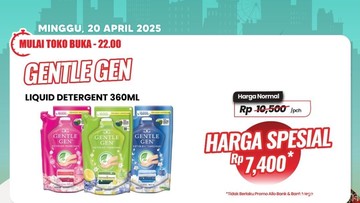Transmart Full Day Sale! Beli Deterjen Cuma Rp 7 Ribuan