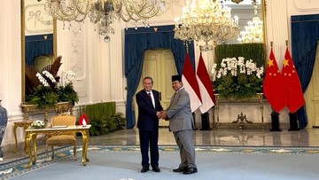 Terima PM China di Istana, Prabowo Tegaskan Komitmen Perkuat Kerja Sama