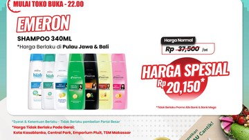 Merapat! Beli Sampo Lebih Murah di Transmart Full Day Sale