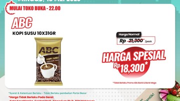 Belanja Kopi di Transmart Full Day Sale Murah Meriah, Kopi Cuma Rp 18 Ribuan