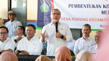 Zulhas Sebut Bank BUMN Bakal Modali Koperasi Merah Putih Lewat Skema KUR