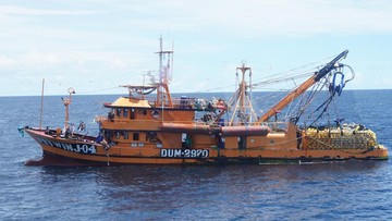KKP Seret Pemilik Kapal Asing Maling Ikan ke Jalur Hukum