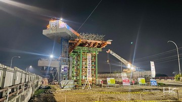 Penampakan Teknologi Sosrobahu di Proyek Tol Semarang-Demak