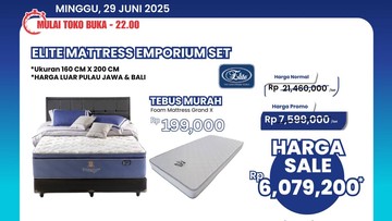 Banting Harga! Beli Kasur di Transmart Full Day Sale Jadi Semurah Ini