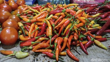 Harga Cabai Rawit Tembus Rp 66.506/kg