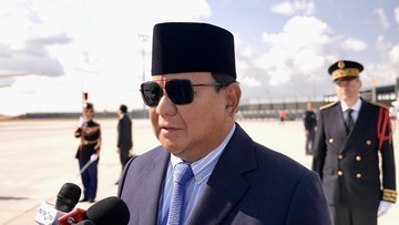 Prabowo Sebut Angka Kemiskinan Turun