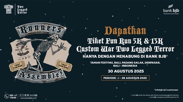 Nabung di bank bjb, Bisa Dapat Slot Lari di Event Custom War 2025