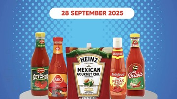 Aneka Produk Saus Tomat & Sambal Diskon 20% di Transmart Full Day Sale