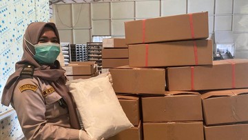 RI Ekspor 260 Ton Santan Beku ke China