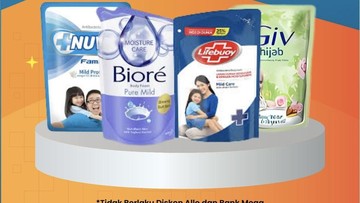 Transmart Full Day Sale Kembali! Aneka Sabun Cair Diskon 20%