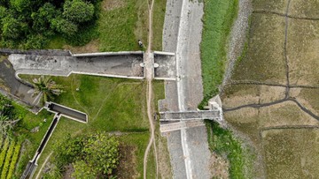 Waduk Perning Nganjuk Kering, Ribuan Hektare Sawah Terancam