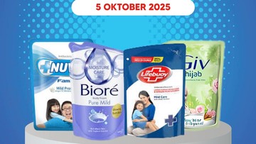 Borong Sabun Mandi-Cuci Piring di Transmart Full Day Sale Murah Meriah!