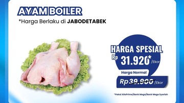 Cuma di Transmart Full Day Sale, Ayam Broiler Banting Harga Jadi Semurah Ini