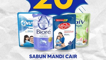 Diskon Gede-gedean! Sabun Mandi Jadi Murah Banget di Transmart Full Day Sale