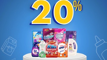 Banjir Diskon! Deterjen Cair Banting Harga di Transmart Full Day Sale