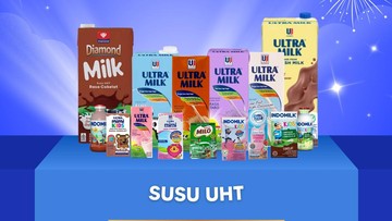 Serbu! Susu UHT Banting Harga di Transmart Full Day Sale