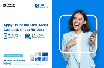 Ajukan Kartu Kredit BRI via BRImo Bisa Dapat Cashback Rp 1 Juta