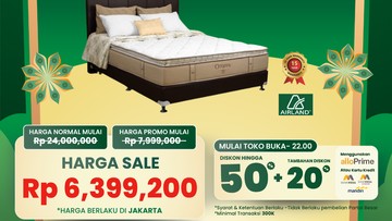 Banting Harga! Tempat Tidur di Transmart Full Day Sale Jadi Semurah Ini