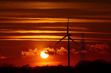 Turbin Angin di Halle, Hasilkan Listrik Tanpa Polusi