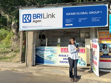 Kisah UMKM Bakauheni Dulang Cuan dari BRILink Agen