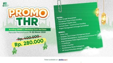 Siap Cuan dengan Promo THR Bundling Workshop dan Materi Lengkap Cara Olah Data