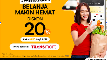Belanja Makin Hemat, Ada Diskon 20% Pakai Allo Paylater!