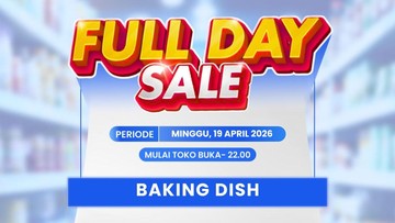 Cuma di Transmart Full Day Sale, Baking Dish Semurah Ini