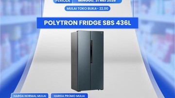 Kulkas Ukuran Jumbo Banting Harga di Transmart Full Day Sale!