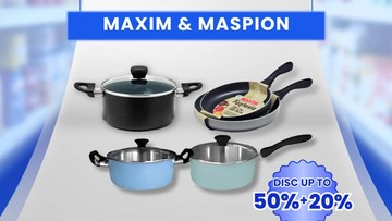 Alat Masak Banting Harga di Transmart Full Day Sale