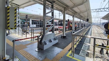 Peron 4-5 Stasiun Bogor Ditutup Sementara