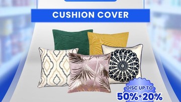 Cuma di Transmart Full Day Sale, Sarung Bantal Sofa Diobral Rp 20 Ribu