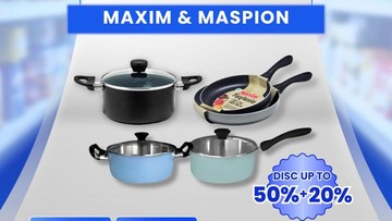 Alat Masak Banting Harga di Transmart Full Day Sale!